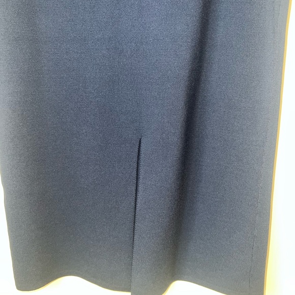 House of Harlow 1960 Bodycon Scoop Nevk Midi Dress Navy Size Small - Picture 9 of 9